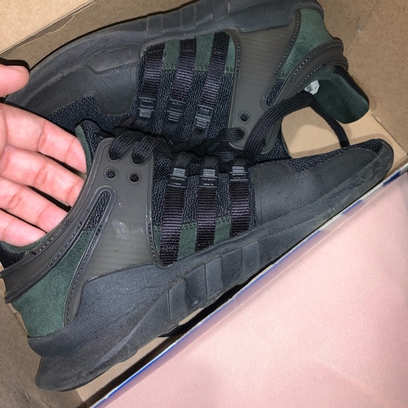 adidas Other - Adidas black and green sneakers